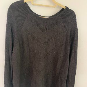 Prana Women's XL Navy Knit Sweater